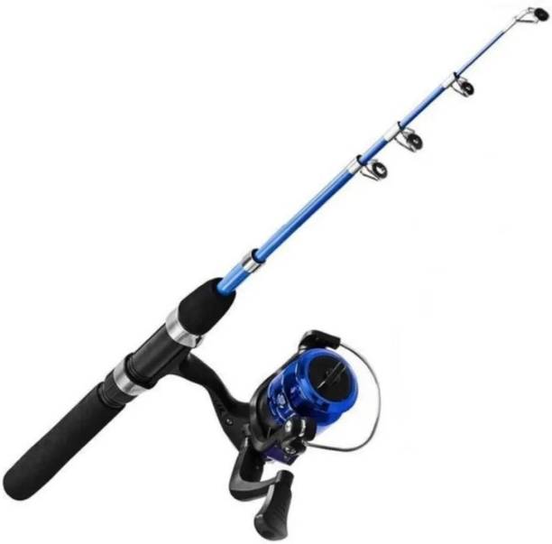 MR Shark Rod or reel 210 Blue Fishing Rod