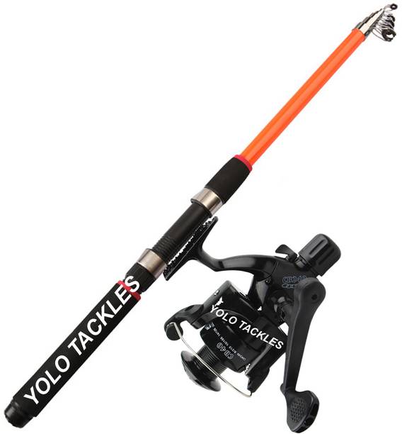 Yolo Tackles Rod and reel full set combo spinning Multicolor Fishing Rod