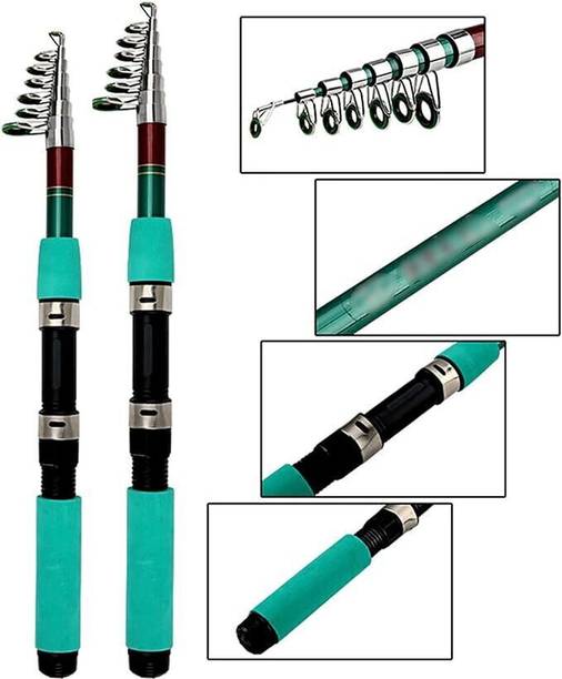 Abirs 210 cm fishing rod 7 ft Green, Black Fishing Rod