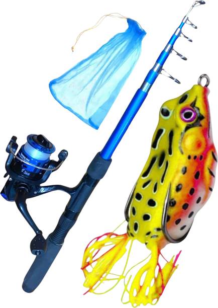 Abirs 7ft Rod and Reel Arsenal Blue Fishing Rod