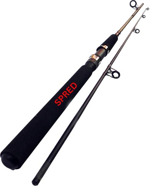 Abirs Solid section rod aproxx 6 foot in size 1.8 2 piece part Black, Blue, Brown, Orange, Orange, White, Pink Fishing Rod