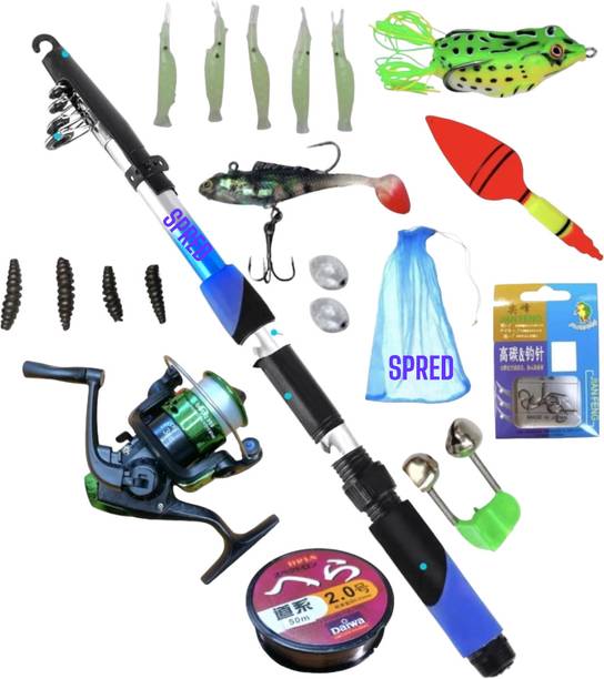 SPRED Set of special blue rod Sp blue Blue Fishing Rod