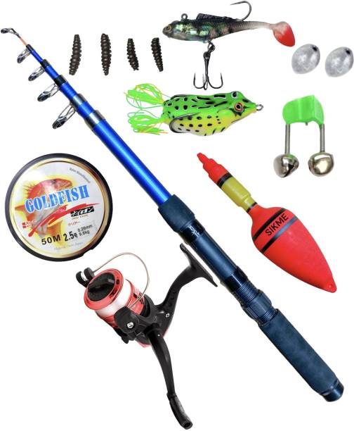 Sikme 210 Fishing Rod With Reel Including Fishing Combo Set 7Ft 1 Blue Fishing Rod