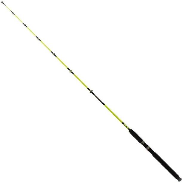 Abirs SolidStrike 6ft (180cm) Solid Fiberglass Fishing Rod – 2-Piece Heavy Duty SS-180-2P-GLS14 Multicolor Fishing Rod