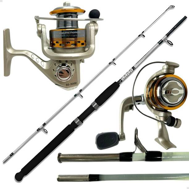 Abirs 1.5 fishing rod With metal reel set of sg 3000 Multicolor Fishing Rod