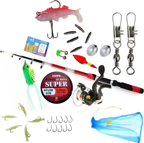 Abirs special set combo S-2 Red Fishing Rod