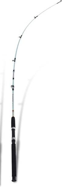 SPRED Spinning Rod-Durable Sensitive Fishing Rod, Tournament Quality, 2 Pieces | New-SK241 White Fishing Rod