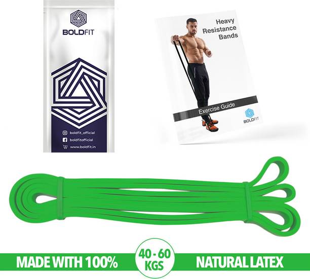 BOLDFIT Heavy Resistance Band For Exercise,Stretching Resistance Tube For Men & Women-60KG Resistance Band
