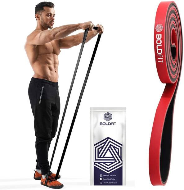 BOLDFIT Heavy Resistance Band For Exercise & Stretching Resistance Tube For Men & Women Resistance Band