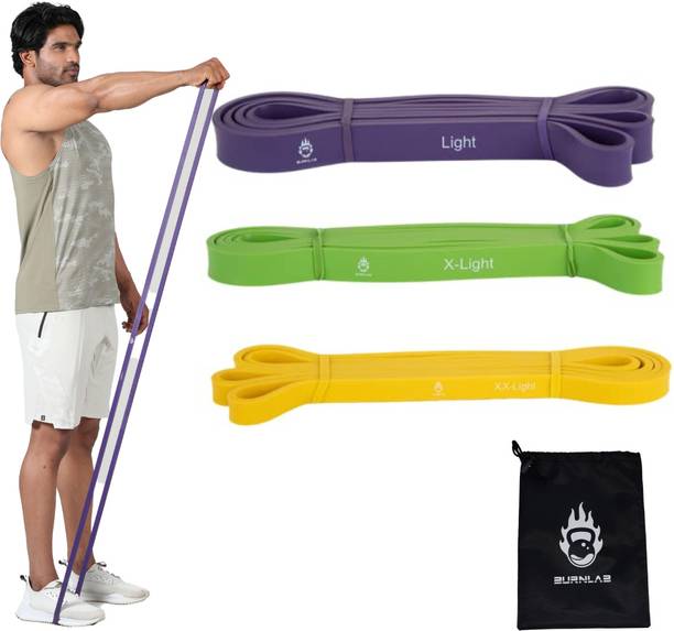 BURNLAB Pull up Band latex set of 3 Fitness Band