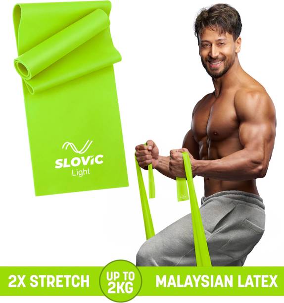 SLOVIC Latex Thera Band for Stretching | Home Workout & Yoga| Heavy Resistance | Resistance Band