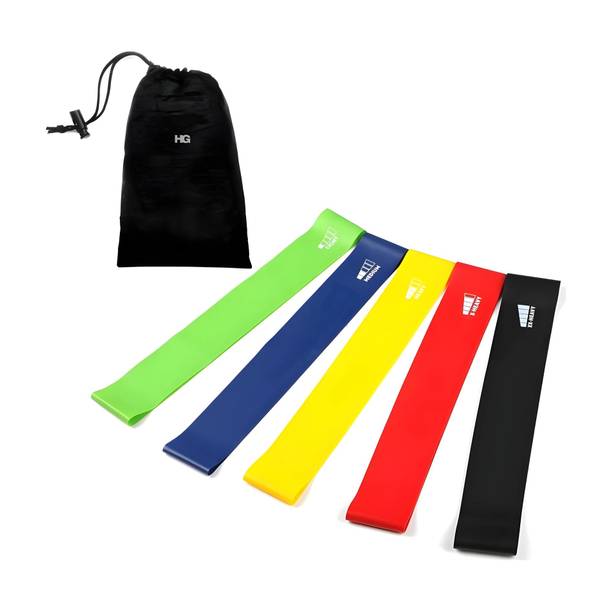 HOMEGALLEY Resistance Bands for Exercise Mini Loop Band for Gym Booty Toning Exercise Resistance Band