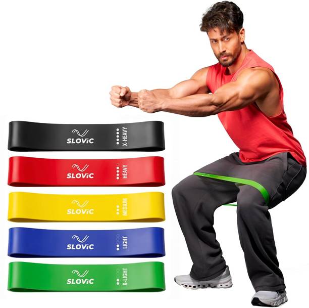 SLOVIC Mini Loop for Hip, Glutes, Legs and Squats Exercises | Resistance Band