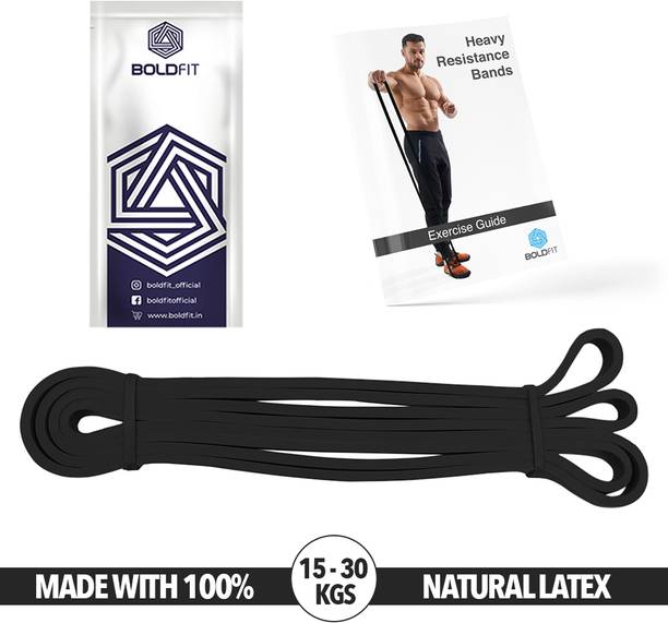 BOLDFIT Heavy For Exercise & Stretching Tube For Men & Women Resistance Band