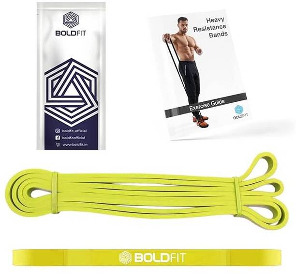 BOLDFIT Heavy For Exercise & Stretching Tube For Men & Women Resistance Band