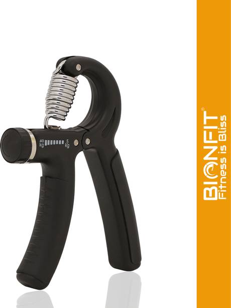 BIONFIT Adjustable Hand Grip Strengthener,Hand & Forearm Exerciser(5-40 Kg) Men & Women Hand Grip/Fitness Grip