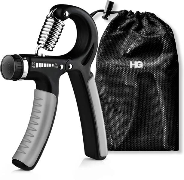HOMEGALLEY 5 Kg to 60 Kg Adjustable Hand Grip Strengthener, Hand Gripper for Men & Women Hand Grip/Fitness Grip