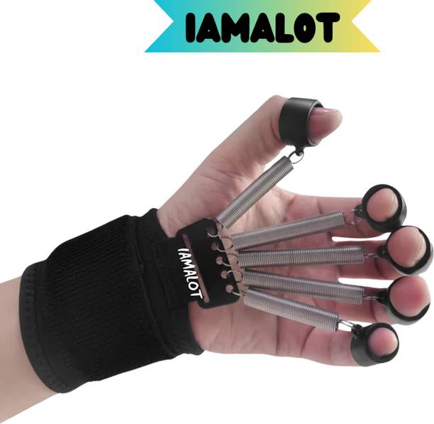 iamalot Metal Finger Exerciser Strengthener,Resistance Levels 100-150 Lbs,Grip Strength Hand Grip/Fitness Grip