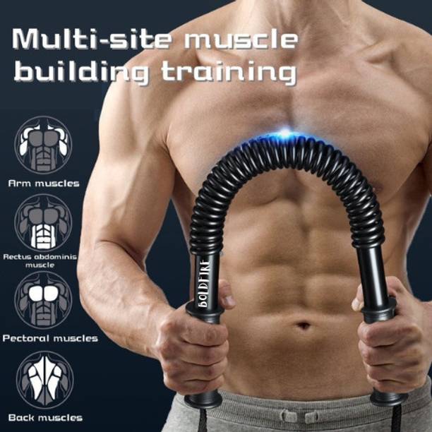 BoldFire Power Twister Bar - Upper Body Exercise for Chest, Shoulder, Forearm, Bicep Hand Grip/Fitness Grip