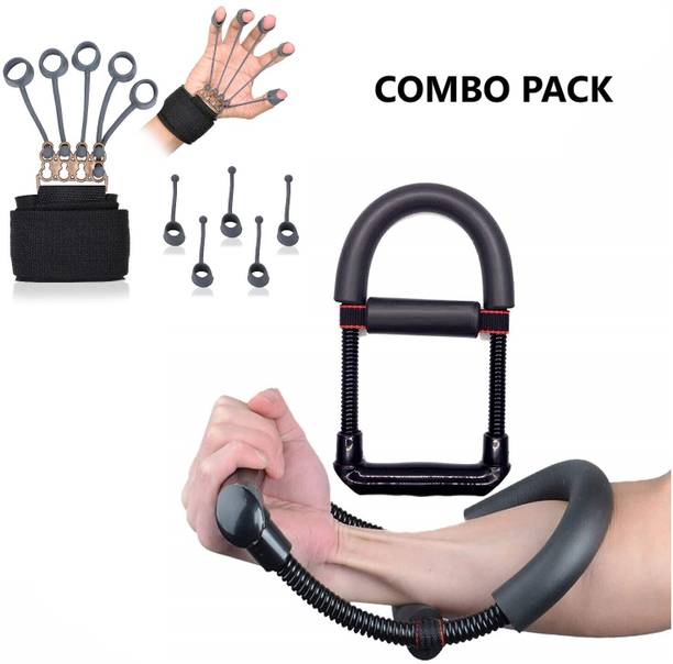 Oddish Combo Finger Exerciser& wrist Exerciser for Muscle Buildind & Injury Recovery Hand Grip/Fitness Grip