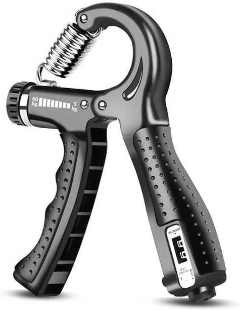 GJSHOP Adjustable Grip Strength Trainer Resistance Forearm Finger Wrist Workout Hand Grip/Fitness Grip
