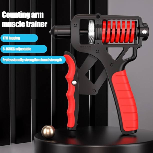 Leosportz Real Hand Grip Strength Trainer (100 kgs) - Forearm Strength Trainer Hand Grip/Fitness Grip