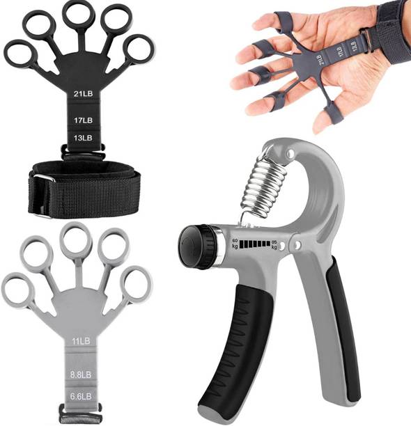 अजरो डील Climbing Finger Strengthener & Hand Gripper for Forearm Exercise Power Gripper हैंड ग्रिप / फिटनेस ग्रिप