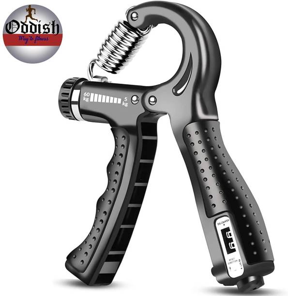 Oddish R SHAPE ADJUSTABLE SPRING COUNTER HAND GRIP Hand Grip/Fitness Grip