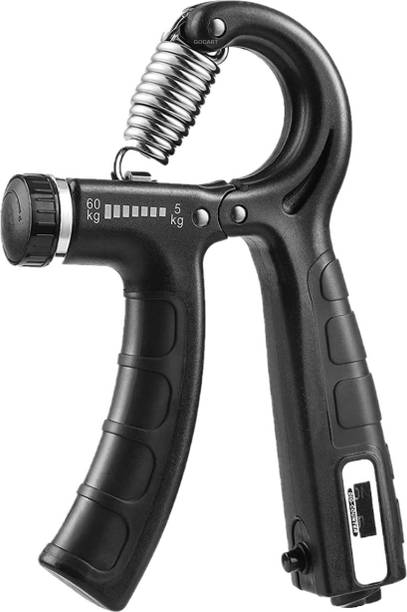 गोकार्ट 5-60Kg Adjustable Hand Grip Strength Trainer Exerciser Forearm With Counter हैंड ग्रिप / फिटनेस ग्रिप