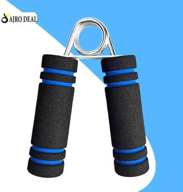 AJRO DEAL Hand Grip Strengthener, Soft Foam Hand Wrist Power, Forearm Exerciser-Multicolor Hand Grip/Fitness Grip