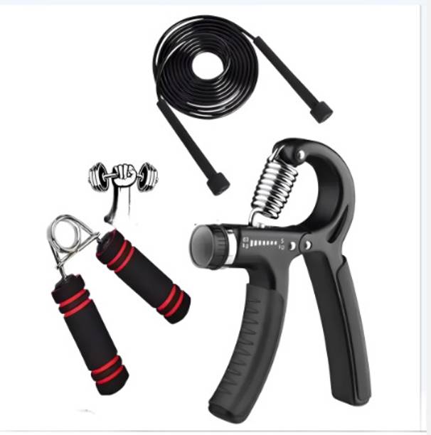 UKARUS Adjustable Hand Grip+Pencil Skipping Rope+V-shape Grip Hand Grip/Fitness Grip