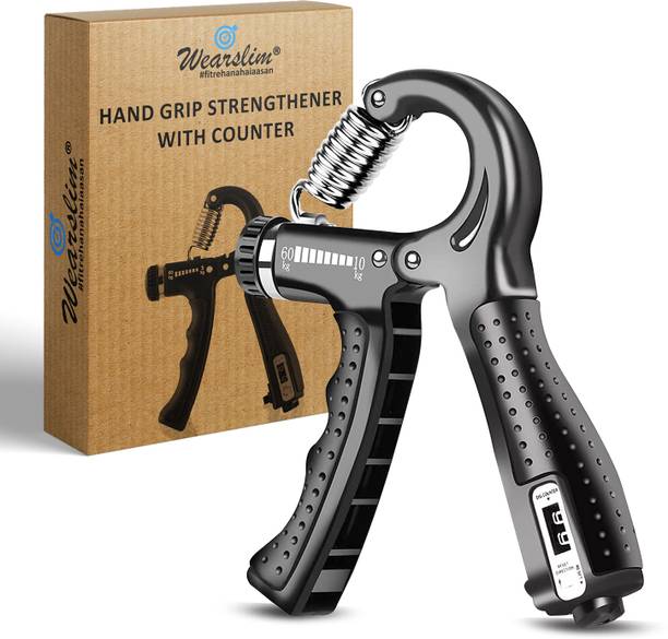 Wearslim Adjustable Resistance Exerciser Forearm & Finger Trainer with Counter Hand Grip/Fitness Grip