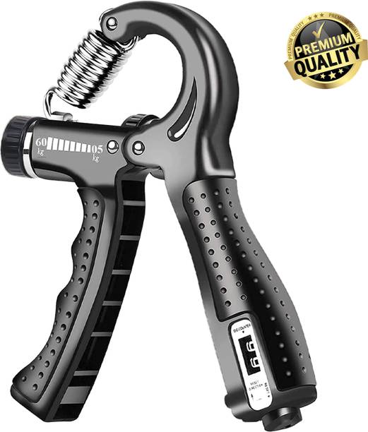 HealthHike Hand Gripper with Counter & Adjustable Spring | Gym Hand Grip Strengthener 60 Kg Hand Grip/Fitness Grip