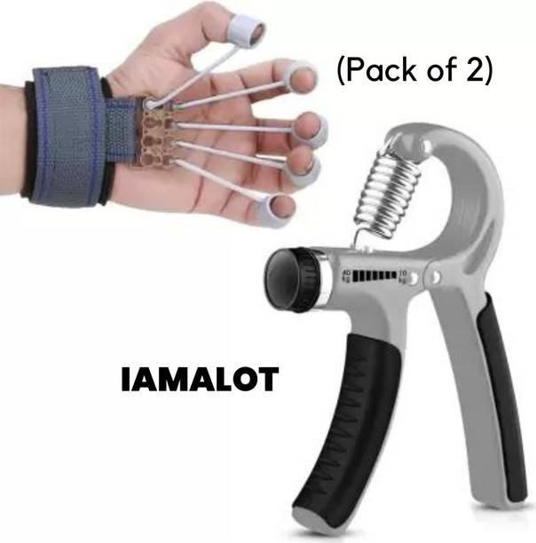 iamalot DEAL Climbing Finger Strengthener & Hand Gripper for Forearm Exercise(Pack of 2) Hand Grip/Fitness Grip