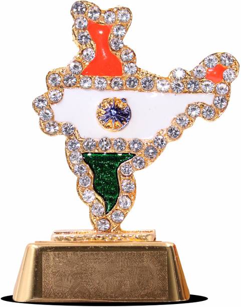 ASRYD Indian National Flags For Car Dashboard Decoration Square Car Dashboard Flag