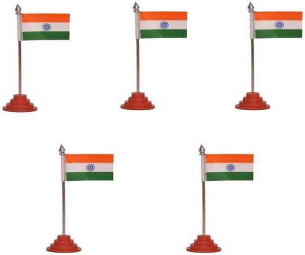 DsIndustry Indian Flag Rectangle Car Dashboard Flag