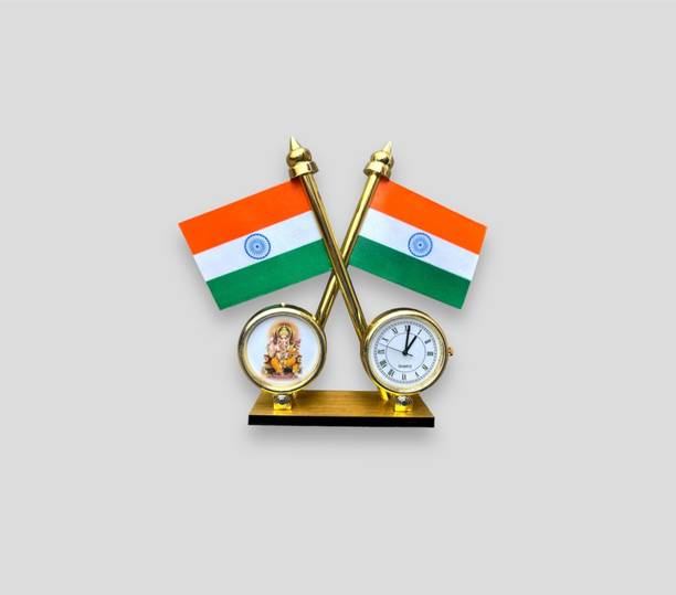 WOLCH indian flag Double Sided Wind Car Dashboard Flag