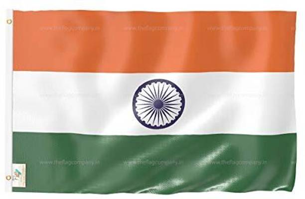The Flag Company Indian Flag - Outdoor 4 ft X 6 ft A-Foldable Outdoor Flag