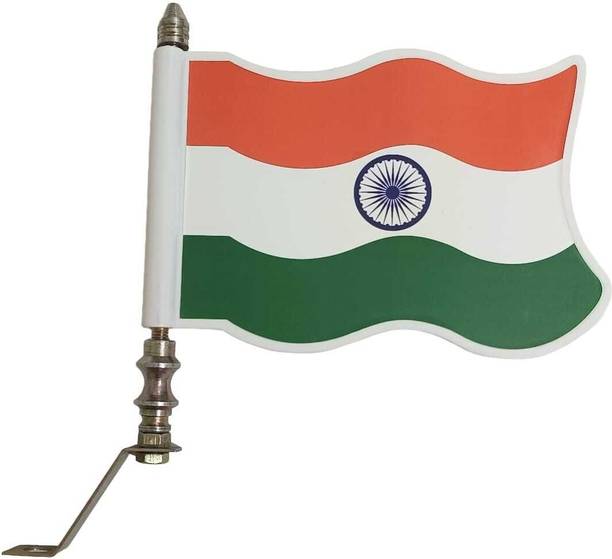flagcar india car bonnet flag Rectangle Car Window Flag