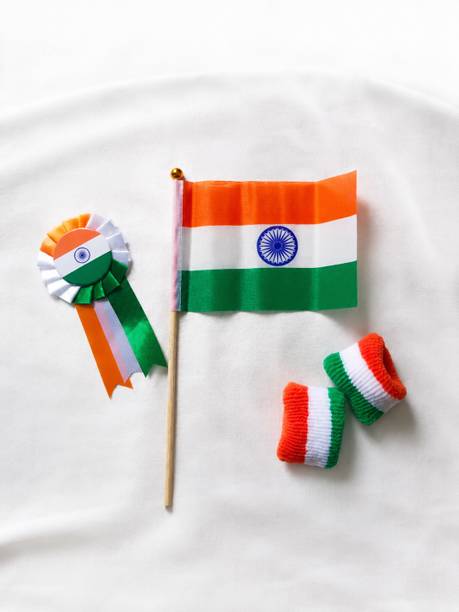 India Hand Flag 10.2 cm x 15.2 cm by KeyCult