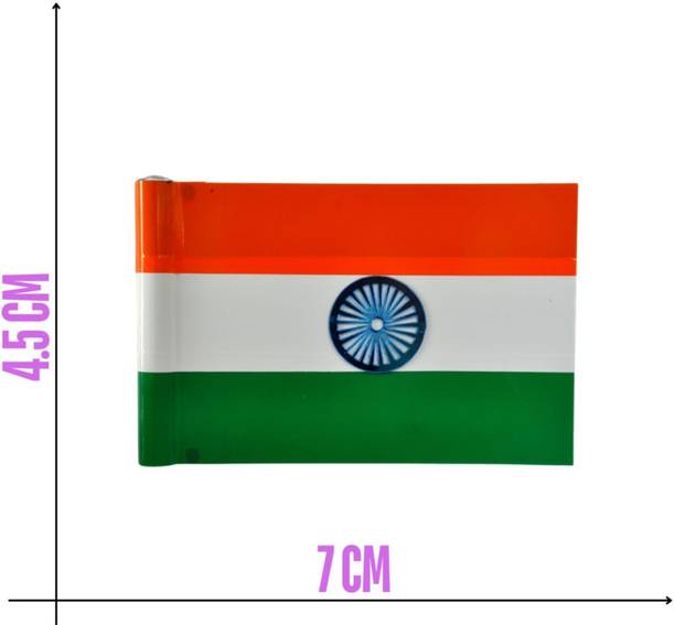 He and She SHOPPING 3D Car Flag ,Only Flag For Car Bonnet Rectangle Car Window Flag