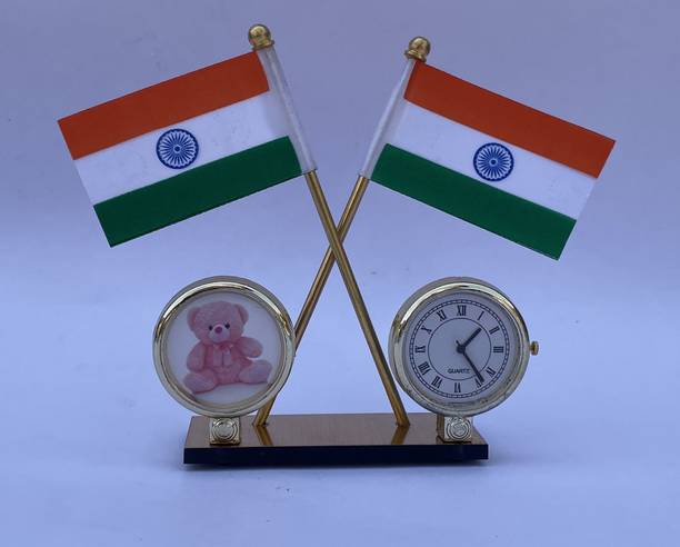 WOLCH Indian flag Double Sided Wind Car Dashboard Flag