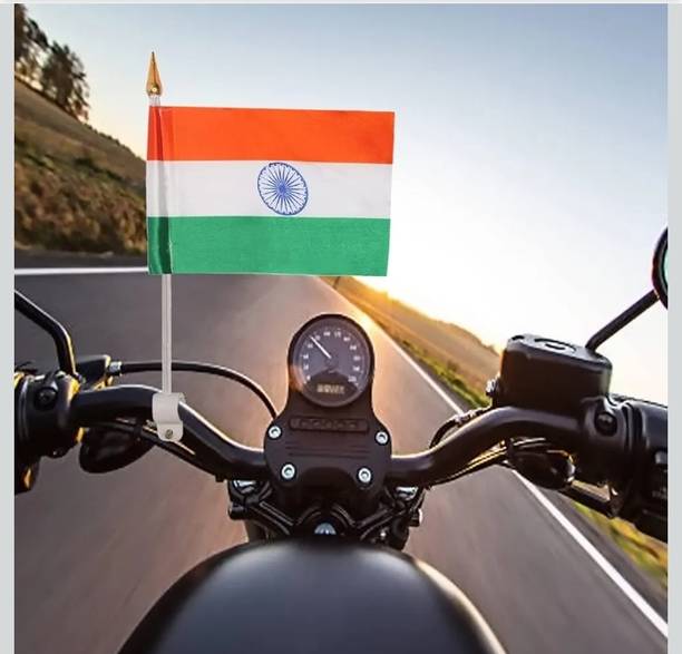 Shivartcreation Indian national flag tricoloured Rectangle Outdoor Flag