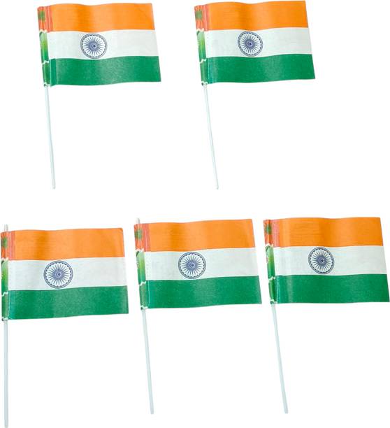 Shree Bzaar NA Rectangle Hand Flag