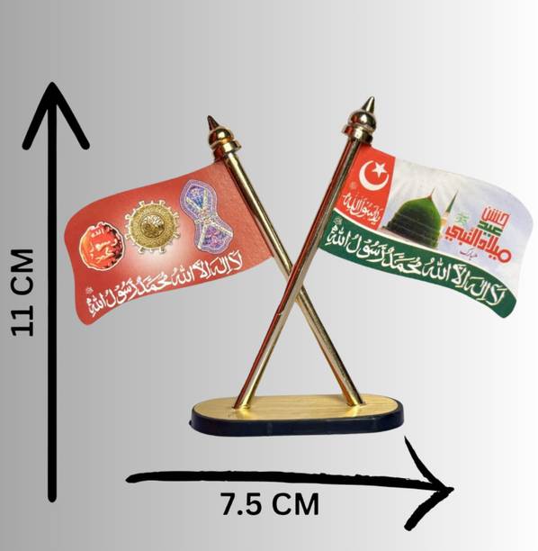 He and She SHOPPING Country,Banner,Religious,Political Rectangle Car Dashboard Flag