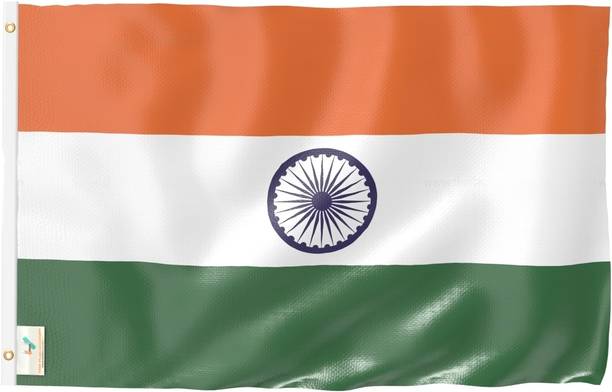 The Flag Company Indian Flag - 3 ft X 4.5 ft | All Weather Flag Rectangle Outdoor Flag