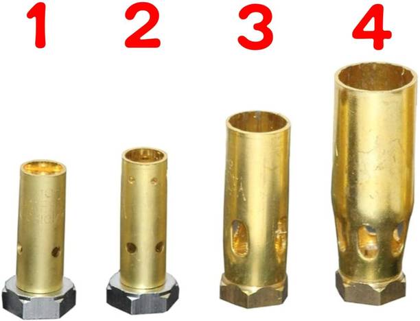 TOOLBUX Brass Heating Torch Burner Set (Size 1-4) – LPG Torch Gun Flambe Torch & Mould Set