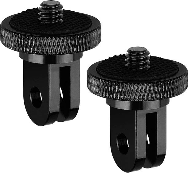 SHOPEE 2p Tripod Mount Adapter, Camera Mount Adapter, 1/4” -20 Tripod Adapter for gopro Flash Shoe Adapter