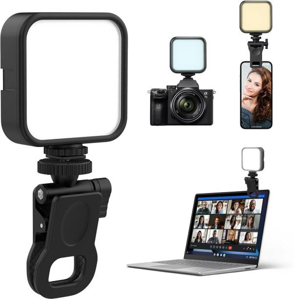SUICUNE Selfie Light for Phone, 49 LEDs Phone Light Clip On, Portable Flash