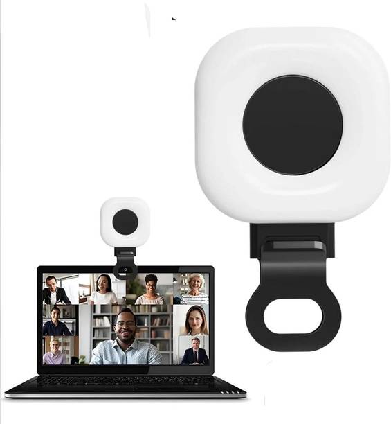 BUFONA Adjustable Color Temperature,96 LED Beads Mobile LED Selfie Fill Light with Clip Flash